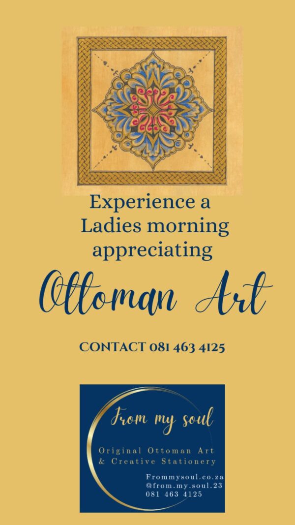 Fundraising Morning appreciating Ottoman Art - Includes Materials