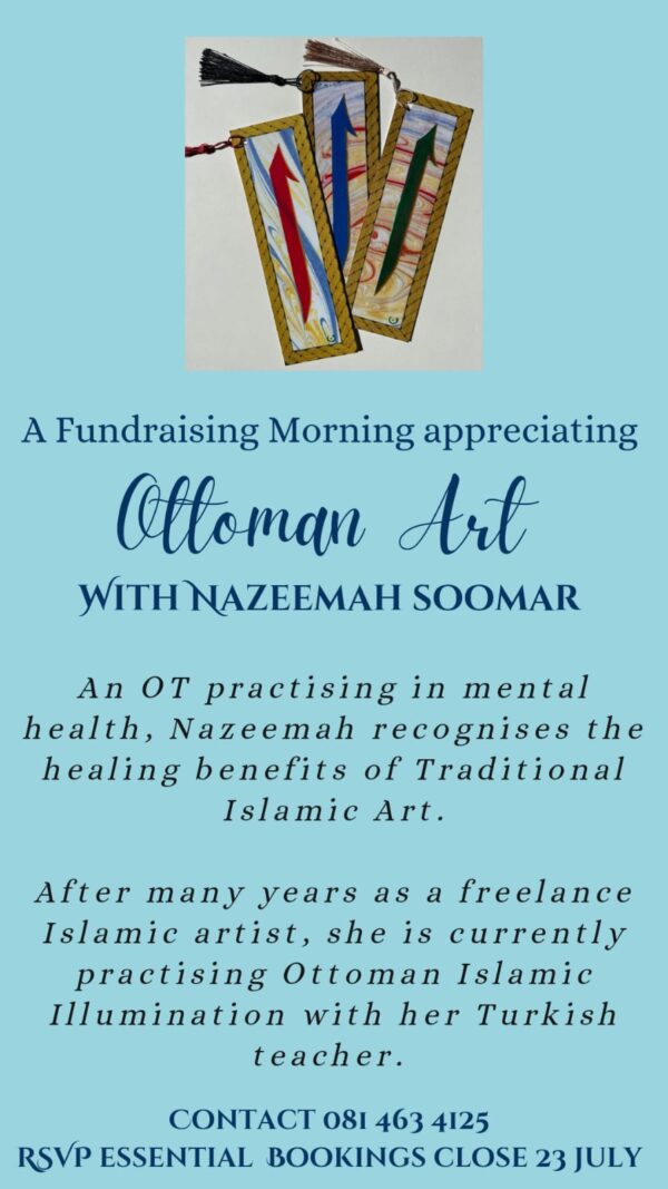 Fundraising Morning appreciating Ottoman Art - Includes Materials